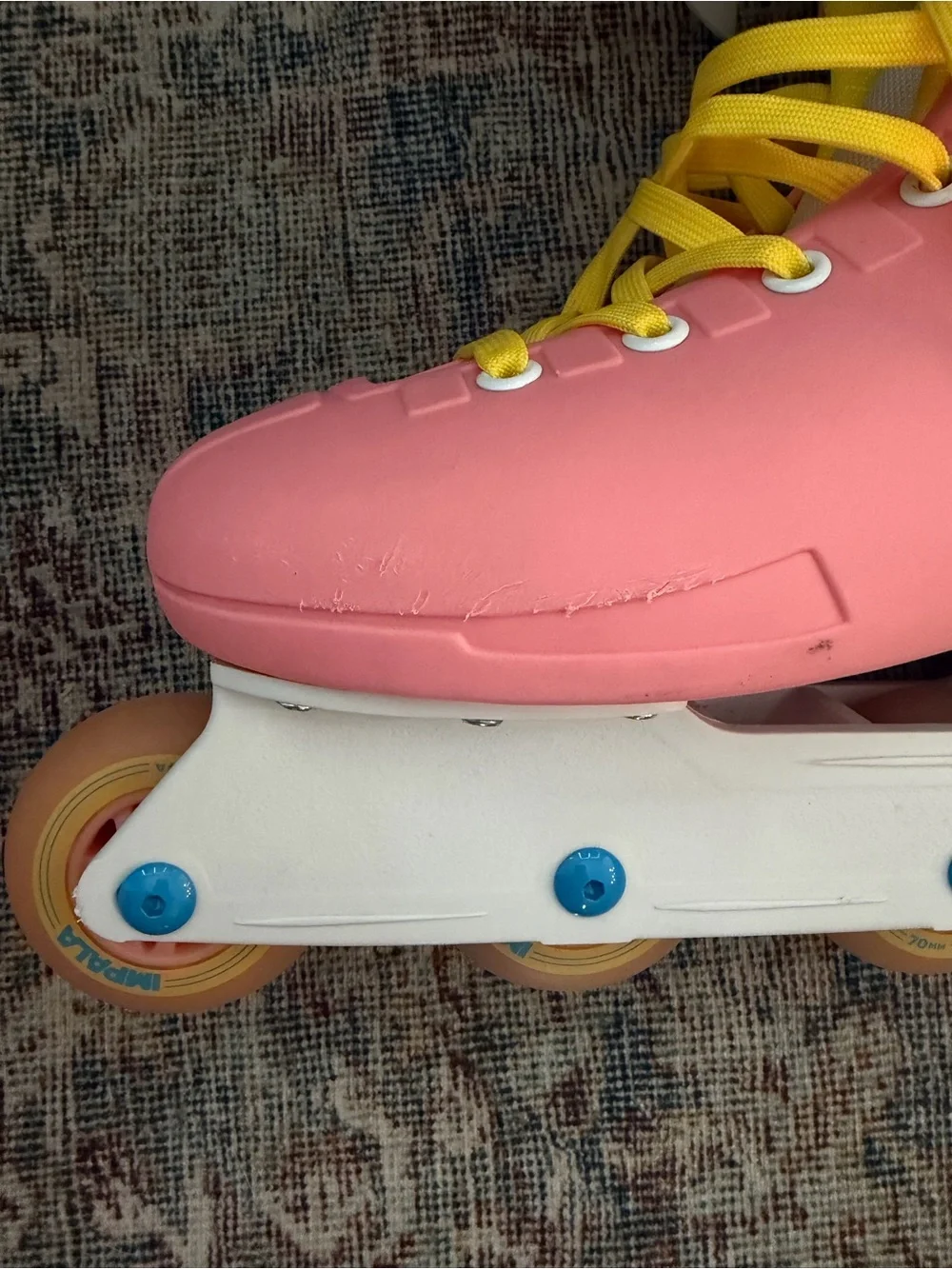 Impala Lightspeed pink inline skates rollerblades